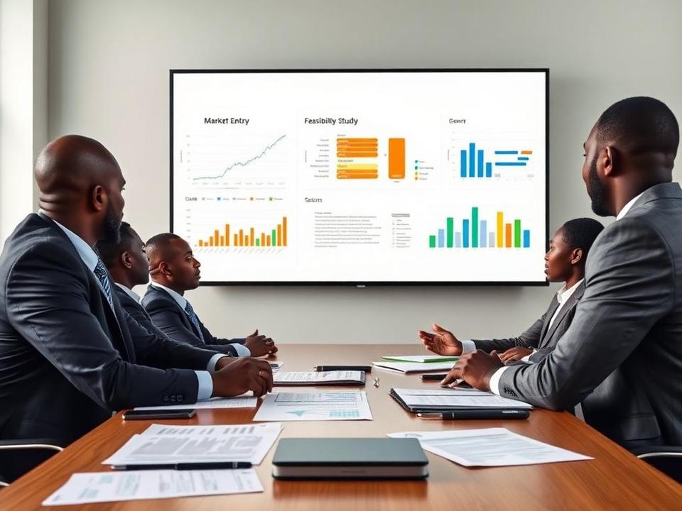 Market entry and feasibility studies — consultants by JAMEK A. Ventures